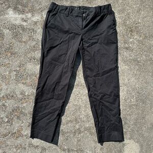 J. Crew Black Cafe Capris Pants